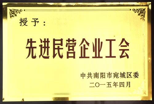 2015年先进民营企业工会